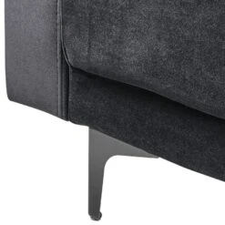 ABERDEEN - Hoekbank - Zwart/Zwart - Linkszijdig - Fluweel -LeenBakker Winkel e13c88bf066c42b58fc2d839b881264f