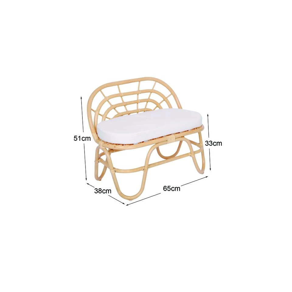 Kinderbank Van Rotan 7 Kinderbank Van Rotan - Afbeelding 5