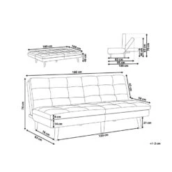 RONNE - Slaapbank 3-zits - Zwart - Polyester 15 RONNE - Slaapbank 3-zits - Zwart - Polyester -LeenBakker Winkel e1882c0cde1043338b305471b24f9846