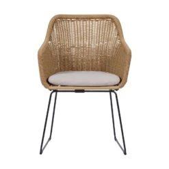 Lisomme Loki Rotan Tuinstoel Naturel - Met Zitkussen -LeenBakker Winkel e1b28758a1754618804c377c33e3078f