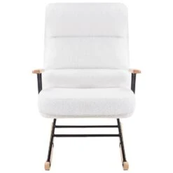 ESKELIN - Schommelstoel - Off-white - Bouclé -LeenBakker Winkel e1f6fa99b0e241239f7ecf05ad3252ca