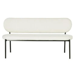 Eetkamerbank Beige Stof - Diepte 63cm - Zitbreedte 160cm - Maddie 14 Eetkamerbank Beige Stof - Diepte 63cm - Zitbreedte 160cm - Maddie -LeenBakker Winkel e2930438904d4d0ab53c88845ec13542