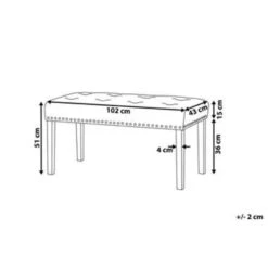 Beliani Hocker YORKTON - Groen Fluweel 8 Beliani Hocker YORKTON - Groen Fluweel -LeenBakker Winkel e29d5bc3888e4c8fb1d6a742792551d5