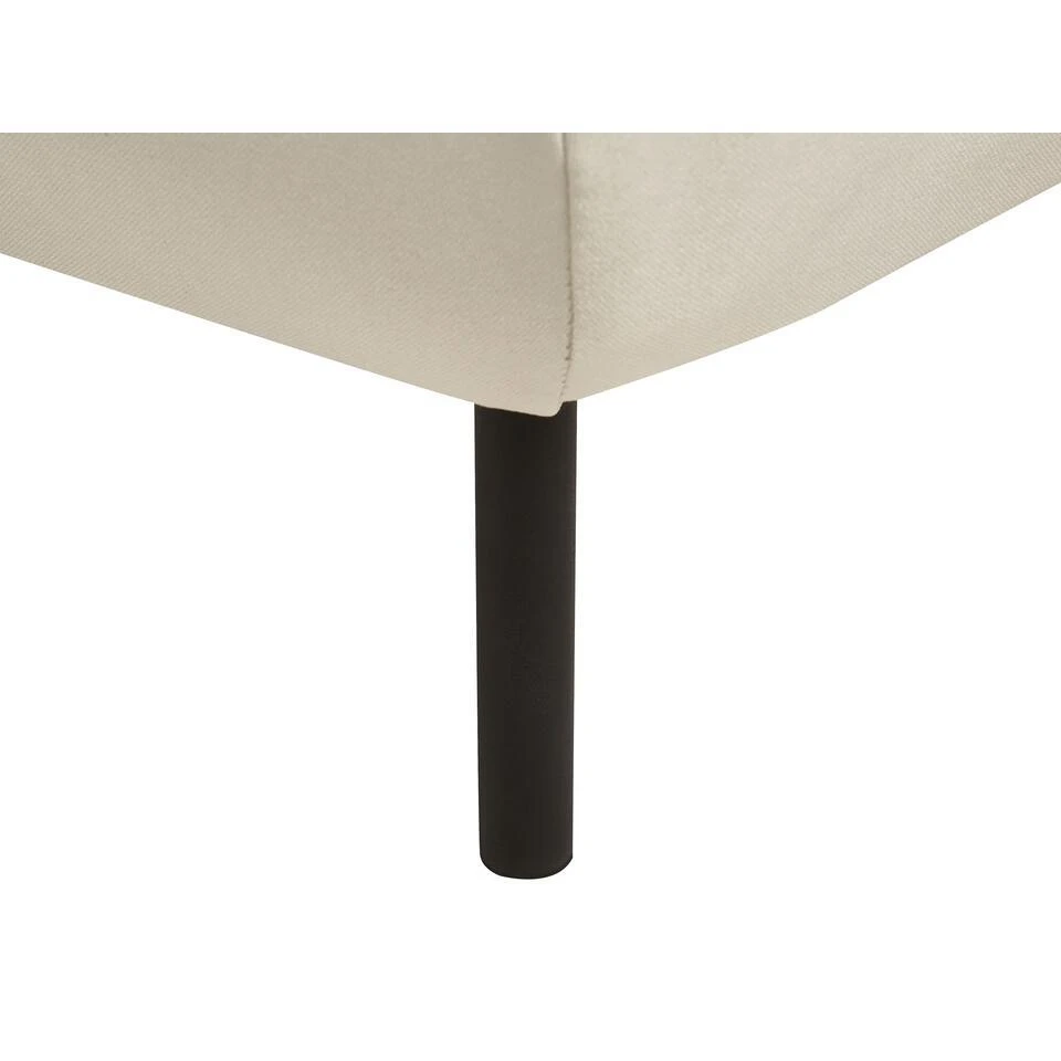 TONSBERG - Ottomaan - Lichtbeige - Polyester 9 TONSBERG - Ottomaan - Lichtbeige - Polyester - Afbeelding 7