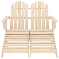VidaXL - Tuinstoel 2-zits Adirondack - Bruin - Hout - Met Voetenban 11 VidaXL - Tuinstoel 2-zits Adirondack - Bruin - Hout - Met Voetenban -LeenBakker Winkel e3a6084cba5c4ae9a0778a721abe8739