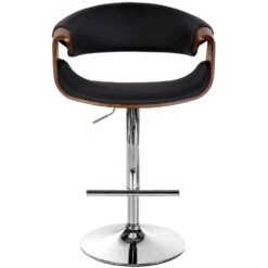 CLP Barkruk Foley Kunstleer - Zwart -LeenBakker Winkel e3df5eb3cfb84290b7898c1b5bd87472