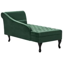PESSAC - Chaise Longue - Donkergroen - Rechterzijde - Fluweel 21 PESSAC - Chaise Longue - Donkergroen - Rechterzijde - Fluweel -LeenBakker Winkel e4219e7513a343cbbe7e3af9a79a52b6