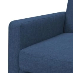 VidaXL Fauteuil Staal En Stof Blauw 9 VidaXL Fauteuil Staal En Stof Blauw -LeenBakker Winkel e48a95792ff64b8ca5196d0edfa04bca