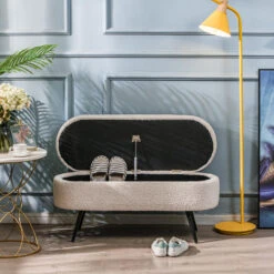 Metalen Bank Met Witte Krullen -LeenBakker Winkel e53f7536addd43b896ddc162ae7b79a4