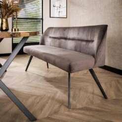 Diego Eetkamerbank Velvet - Stof - Grijs -LeenBakker Winkel e5b3a1558d0949e3b43a93e309b3d4b6