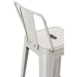 CLP Barkruk Mason Natura Frame - Metaal - Zilver -LeenBakker Winkel e5dae15ebd554d3dbed9adc57059bf3f