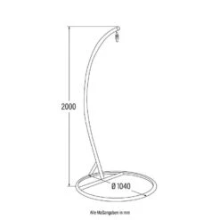 Merkloos HOME DELUXE Hangstoelframe ONE 13 Merkloos HOME DELUXE Hangstoelframe ONE -LeenBakker Winkel e6da9b8137214b31bf4ee3db316f9f34