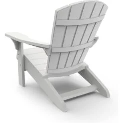 Keter Troy Adirondack Tuinstoel - Set Van 2 - 85x80x96.5cm - Wit -LeenBakker Winkel e73f7276ed304111bdcd248e011eb07d