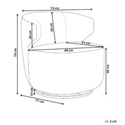 MOLLEBY - Fauteuil - Lichtbeige - Bouclé -LeenBakker Winkel e75164722c1647419fc1fa6a848e7d18 1