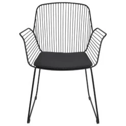 APPLETON - Eetkamerstoel Set Van 2 - Zwart - Metaal -LeenBakker Winkel e8151f450799462e8d1ff67b8d734054