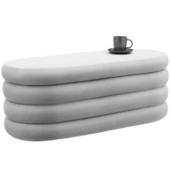 Tectake Gestoffeerde Zitbank Altu Met Veel Opbergruimte, Fluweellook Grijs -LeenBakker Winkel e8c2288c2ff1439ea5d6e8b1236c12a8