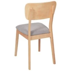 MINIER - Eetkamerstoel Set Van 2 - Lichtgrijs - Hout -LeenBakker Winkel e8fca48e9baf436f9a70d05e5e6c46d9