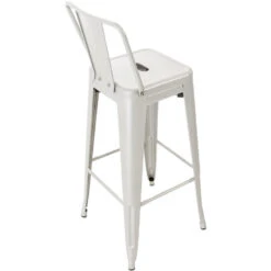 CLP Barkruk Mason Natura Frame - Metaal - Zilver -LeenBakker Winkel e93520f3ab03461c8f077584feab8405