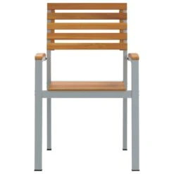 VidaXL - Tuinstoel - Bruin - Massief Acaciahout - 56 X 57 X 87cm 15 VidaXL - Tuinstoel - Bruin - Massief Acaciahout - 56 X 57 X 87cm -LeenBakker Winkel e935257be4954493a1c773dcd63bd05d