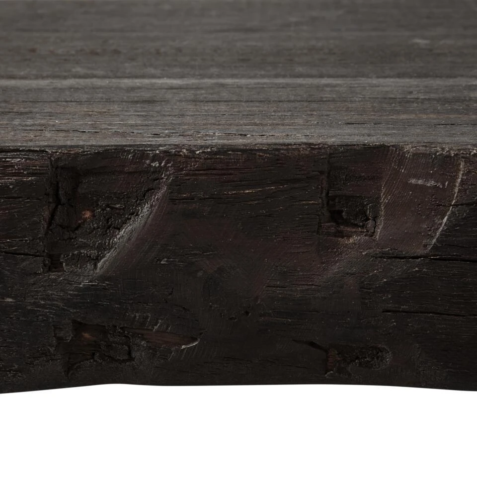 WOOOD Clyde Bankje - Hout - Donkerbruin - 45x150x30 5 WOOOD Clyde Bankje - Hout - Donkerbruin - 45x150x30 - Afbeelding 3