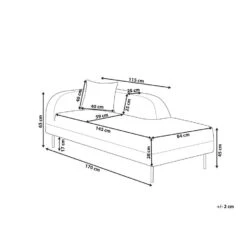 LE CRAU - Chaise Longue - Oranje - Linkerzijde - Fluweel 14 LE CRAU - Chaise Longue - Oranje - Linkerzijde - Fluweel -LeenBakker Winkel e9bf5e891ca34654b6d72f13f77268e9