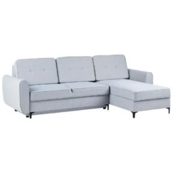 SIMRIS - Hoekslaapbank - Blauw - Linkszijdig - Polyester -LeenBakker Winkel ea034ff6cd2f411fba0b0930cc68daf5