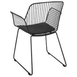 APPLETON - Eetkamerstoel Set Van 2 - Zwart - Metaal -LeenBakker Winkel ea5007b4dcee47f7b26b527a7f87900c