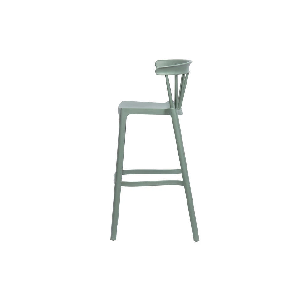 WOOOD Bliss Barstoelen Buiten - Kunststof - Groen - Set Van 2 11 WOOOD Bliss Barstoelen Buiten - Kunststof - Groen - Set Van 2 - Afbeelding 9