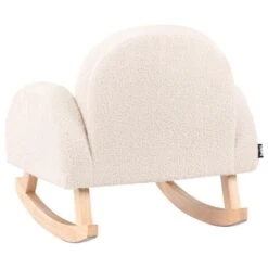 HUG - Schommelstoel Voor Kinderen - Lichtbeige - Bouclé -LeenBakker Winkel eab9ce1805e0437b9c89ea16f962d7c9