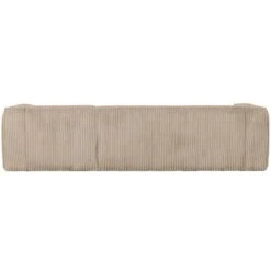 WOOOD Bean Hoekbank Rechts - Ribstof - Travertin - 73x305x96 -LeenBakker Winkel eb278d55fcb94e3bbe3f39d4d36b3d18