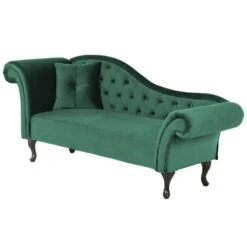 LATTES - Chaise Longue - Groen - Linkerzijde - Fluweel 13 LATTES - Chaise Longue - Groen - Linkerzijde - Fluweel -LeenBakker Winkel eb35433af4a74a638544e6f031bf40c2