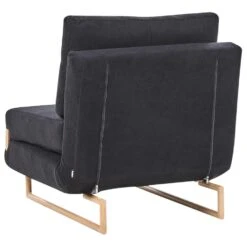 JERSLEV - 1-zits Slaapbank - Zwart - Polyester -LeenBakker Winkel eb3cc823f47c429ebad89ff1f1c9f365