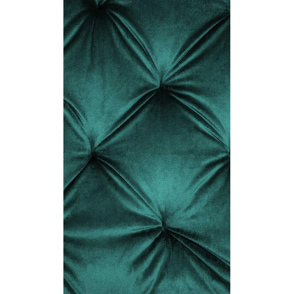 CLP Set Van 2 Eetkamerstoel Stanley Zwart Frame - Fluweel - Donkergroen 10 CLP Set Van 2 Eetkamerstoel Stanley Zwart Frame - Fluweel - Donkergroen - Afbeelding 8