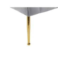 NANTILLY - Chaise Longue - Grijs - Symmetrisch - Fluweel 19 NANTILLY - Chaise Longue - Grijs - Symmetrisch - Fluweel -LeenBakker Winkel eb5da563cfbf4185a3f31e67e57bb41b