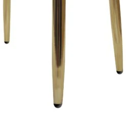 DURHAM - Hocker - Grijs - Fluweel -LeenBakker Winkel eca3118f44894bbe9d22f921ab90cbbb