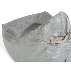 Beliani Zitzak DROP - Grijs Synthetisch Materiaal -LeenBakker Winkel ed07b343baf8427ba3641b978f42ecc8