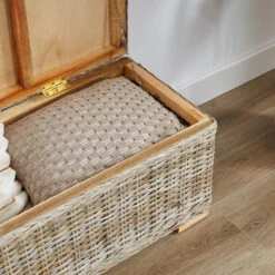 Bank Ingang Scandinavische Slaapkamer Hout Rotan Natuurlijke Vezels -LeenBakker Winkel ed2baaf1f636409996592ebda993cc54