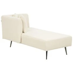 RIOM - Chaise Longue - Wit - Rechterzijde - Bouclé -LeenBakker Winkel ed9da2c0ab264af1bd74352fd0c28bcc