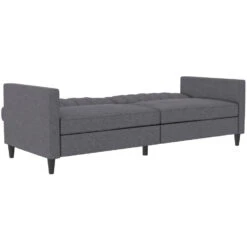 Celine - 3-zits Slaapbank In Grijs Stof -LeenBakker Winkel ef49855d87ab4a0284b61494edf1c601