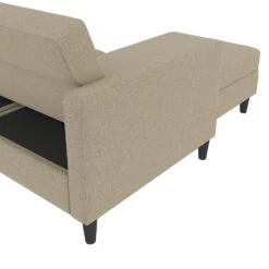 Hartford - 3-zits Hoekslaapbank In Cappuchino Stof -LeenBakker Winkel f0597761036c49e6a755a0dcc25fc4ac