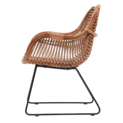 Set Van 2 Metalen En Natuurlijke Rotan Stoelen -LeenBakker Winkel f0a806095eae4bb8aba9432d543bb34b