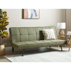 HASLE - Slaapbank 3-zits - Olijfgroen - Polyester -LeenBakker Winkel f10a7543d36c44009f5436f1f4c5872e