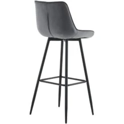 CLP Set Van 2 Barkruk Dartford Mat Zwart Frame - Fluweel - Donkergrijs 14 CLP Set Van 2 Barkruk Dartford Mat Zwart Frame - Fluweel - Donkergrijs -LeenBakker Winkel f1cce29c702642beaab78cb1535d212e