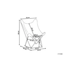 Beliani Fauteuil NYBRO - Wit Fluweel -LeenBakker Winkel f275ee7a050147bdade64892614ddd25