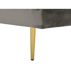 MIRAMAS - Chaise Longue - Grijs - Linkerzijde - Fluweel -LeenBakker Winkel f28770fda77d4ad5831a775f783b0ec9