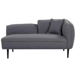 CHEVANNES - Chaise Longue - Donkergrijs - Bouclé -LeenBakker Winkel f343aaa0cced4d9e8769496912e56789