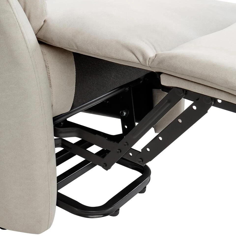 ELEGY - Verstelbare Fauteuil - Crème - Polyester 13 ELEGY - Verstelbare Fauteuil - Crème - Polyester - Afbeelding 11