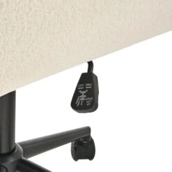 ALPINE - Bureaustoel - Gebroken Wit - Bouclé -LeenBakker Winkel f4d2c847399c46af9ae7b6d938339946