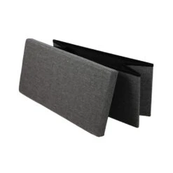 Merkloos Urban Living Poef/hocker/opbergbox - Grijs - Mdf - 76 X 38 X 38 Cm 9 Merkloos Urban Living Poef/hocker/opbergbox - Grijs - Mdf - 76 X 38 X 38 Cm -LeenBakker Winkel f51c113559894aba9c3cb205c548fde0