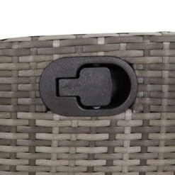 VidaXL - Verstelbare Tuinstoel - Voetensteun - Grijs - Poly Rattan -LeenBakker Winkel f556fa9fc0174c2e951fd24559f1ba6d